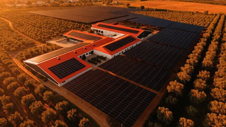Impianto fotovoltaico per azienda agricola siciliana